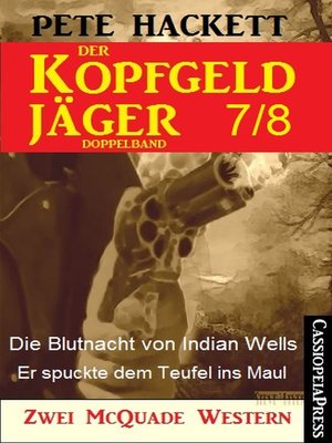 cover image of Der Kopfgeldjäger Folge 7/8  (Zwei McQuade Western)